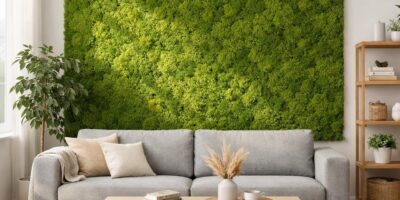 Grünes Flair für drinnen: So verwandeln Sie kahle Wände in lebendige Blickfänge
